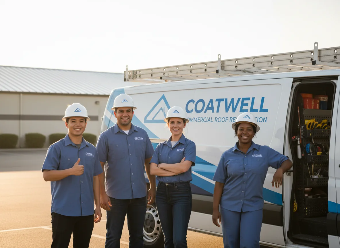 Commercial roof coating company in Pacific, MO